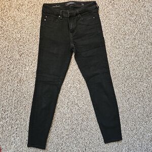 Liverpool Jet Black Denim Pants